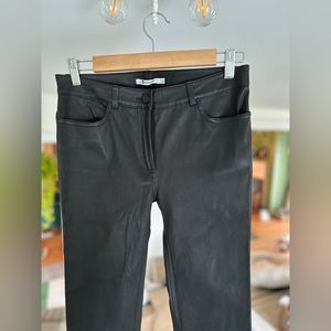 Like new Alexander Wang leather pants